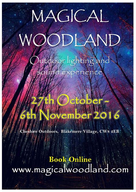 Magical woodland blakemere promo code